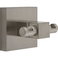 Haceka Mezzo dubbele handdoekhaak RVS-look