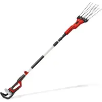 Einhell Accu Olijf-/Fruit Oogsthark GE-FS 18/53 Li Solo - Power X-Change - 18 V/Li-ion - Werkbreedte: 28-53 cm - Lengte geleidesteel: 92 - 182 cm - Incl. draagriem en wandhouder - Excl. accu en lader