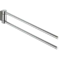 Keuco Plan - Handdoekhouder dubbel, lengte 44 cm, chroom 14918010000