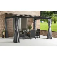 Sojag Aluminium terrasoverkapping st. barth 296x424x240cm -