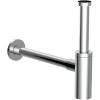 Schutte Design Wastafel Fontein Sifon | 5/4" x 32mm | chroom - 98166210 98166210