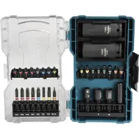 Makita Koffer met opzetstukken en doppen (30 stuks) - E-07060