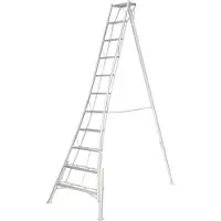Niwaki Driepoot tuinladder 330 cm verstelbaar/ snoeiladder tripod ladder