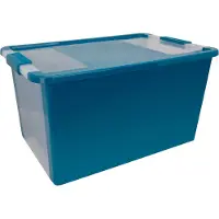 Kis 246571 Bi-box Opbergbox L Petrol 40L - 58 x 35,2 x 28 cm