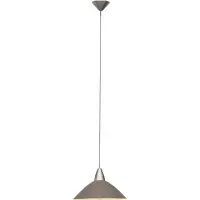 Brilliant Logo 78270/11 Hanglamp LED E27 60 W Titaan