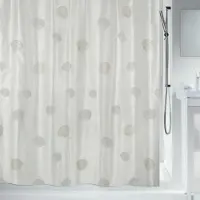 Spirella Douchegordijn Polyester – Anti-Schimmel Douchegordijn met Stijlvol Design – Waterdicht en Hygiënisch