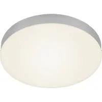 Briloner LED Wandlampe Deckenleuchte Silber Ø28cm 21W 2000lm warmweiß 3000K