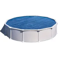 Gre Accessories Summer Cover For Round Pool Zilver Ø 550 cm
