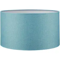 Home Sweet Home CANVAS 40 DRUM LAMPENKAP PETROL BLUE