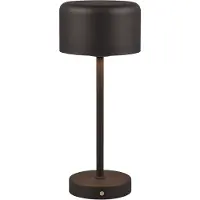 TRIO Tafellamp Jeff Mat Zwart