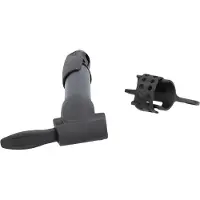 Sks Germany minipomp telescopisch av/sv/dv 225mm 6bar zwart