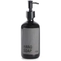Zeller Keramische zeepdispenser HANDSOAP, Ø7 x 20,8 cm