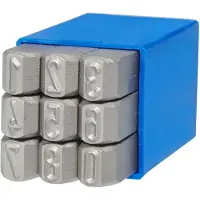 Beta Hulpmiddelen en accessoires - 10004000 - Slaande cijfers - Hoogte 4mm - Kleur Blauw