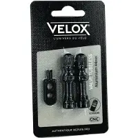 Velox ventiel tubeless schrader 60mm alu zwart (2st)
