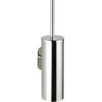 Wenko Orea turbo-loc toiletborstelhouder gesloten RVS glans