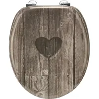 Cornat Wc-Bril Mdf-Gelakt Hart Br - KSD811