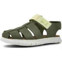 Camper Sandalen 'Oruga' lichtgeel / kaki