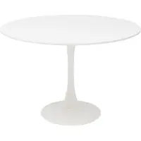 Kare design Eettafel Schickeria Ø110cm wit