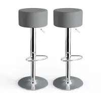 Vicco Barkrukken set van 2 – 33 x 92 cm 2 delen Grijs