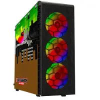 Screenon - Minecraft Gaming PC Black - Ryzen 3 - 16GB RAM - 500GB SSD - Windows 11 Pro + WiFi & Bluetooth!