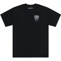 Troy Lee Designs Smiley Zwart Korte Mouw T-Shirt
