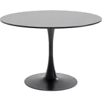 Kare design Schickeria Eettafel - 110 X 74 Cm - Zwart