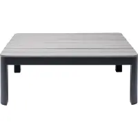 Kare design Multifunctionele Tuin Salontafel Happy Day grijs