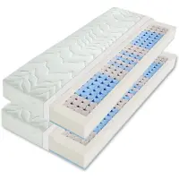 Sleepneo matras 200x200 (set 2 x 100 x 200) - 22 cm dik - 7 zones - - koudschuim - H2/H3 - zacht