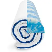 Sleepneo Topper 200x200 - CoolRelax gelschuim - 8cm dik - matrasbeschermer - - zacht