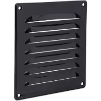 Starx Schoepenrooster | | 16 x 16 cm (Aluminium, Zwart)