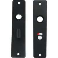 ODShop kortschild WC57/5 aluminium zwart