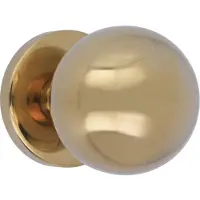 AMIG Vaste deurknop ø70mm messing kleur