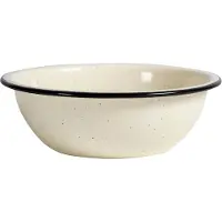 Sagaform Doris Kom Emaille Ø16 Cm - Serveerkommen Geëmailleerd Koolstofstaal Beige - 5018176