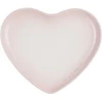 Le Creuset Groot Bord Hart Ø23cm 'Shell Pink'