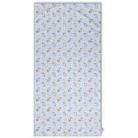 Swim Essentials strandlaken Jungle (135x65 cm) Lichtblauw