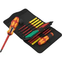 Wera 05006618001 Schroevendraaierset VDE 17-delig Kruiskop Phillips, Plat, Pozidriv, Torx