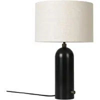 Gubi Gravity S tafellamp Zwart marmer-canvas