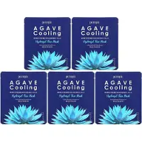 Petitfee Agave Cooling Hydrogel Face Mask - 32 g * 5 sheets