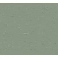 A.S. Création Groen Grijs Behang Olijfgroen, mat & met Textiel Optiek