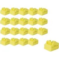 Lindy 47901 RJ45-poortsloten Geel