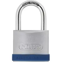ABUS Hangslot Met Sleutel Tkz6/55 - Zink, Hoge Veiligheid Voor Buiten - Behuizing 55mm