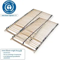 Sleepneo lattenbodem 200x200 (2x 100x200) - beukenhouten - - 7 zones - bedbodem