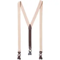 Tresanti | ESRAH | Geruite bretels | Beige