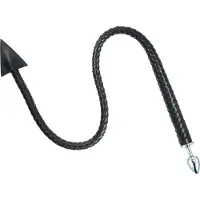 Vscnovelty buttplug met leren staart - Devils Tail with Metal Plug - 100 cm