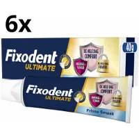 Fixodent Kleefpasta Ultimate Fresh - 6 x 40 gram - Voordeelverpakking (vervanger van Professional)