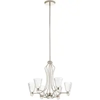 Quintiesse LED Kroonluchter | 36W 3000K 2375Lm 30 | IP44 | Polished Nickel