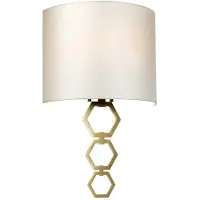 Elstead Lighting LED Wandlamp Clark | 1X E27 Max 60W | Aged Brass