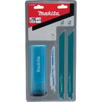 Makita Pack de lames de scie sabre 228 mm pour métal (6 pcs) - B-44448