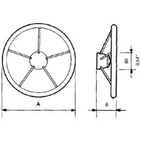 Ultraflex RVS Stuurwiel