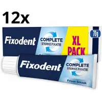 Fixodent Kleefpasta Complete Fresh - 12 x 70 gram - Voordeelverpakking (vervanger van Original)